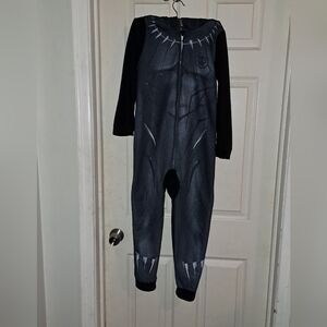 Marvel black panther one Piece Pajamas Size Medium